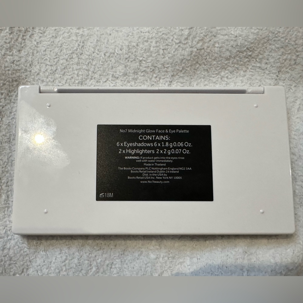 - No7 Midnight glow face & eye palette brand new eyeshadow highlighter makeup - Picture 3 of 8